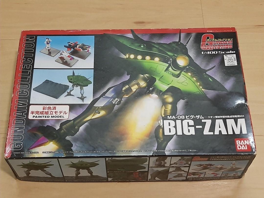 絕版模型 Bandai 1 400 魔霸big Zam Ma 08 Gundam Collection Painted Model 玩具 遊戲類 玩具 Carousell