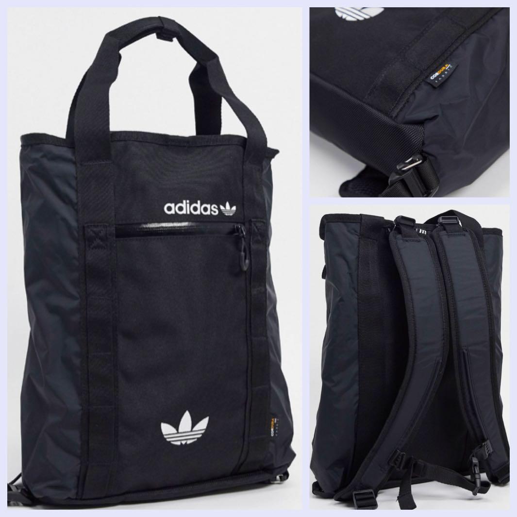 Adidas Originals Logo Adventure Tote Backpack Carousell