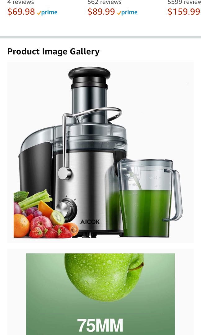 Aicok juicer reviews shop