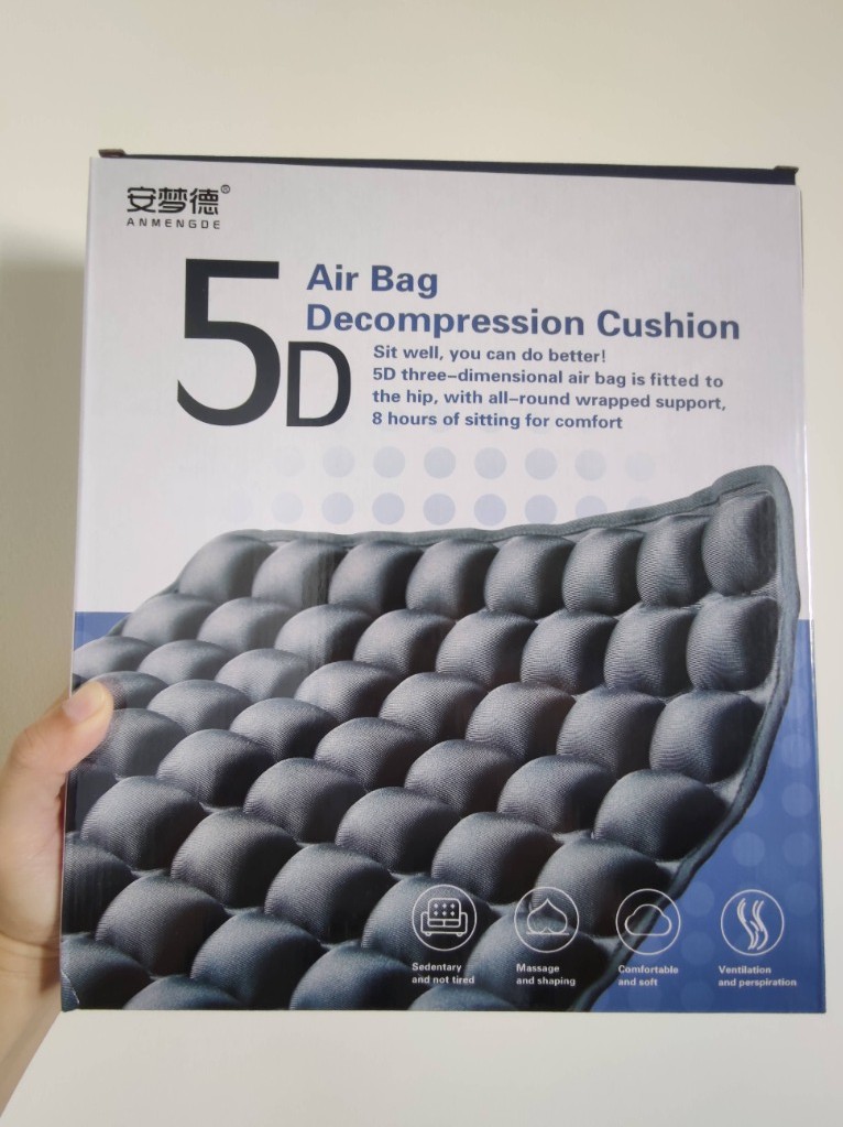 air bag decompression cushion seat cooling comfortable for office chair furniture home living home decor other home decor on carousell