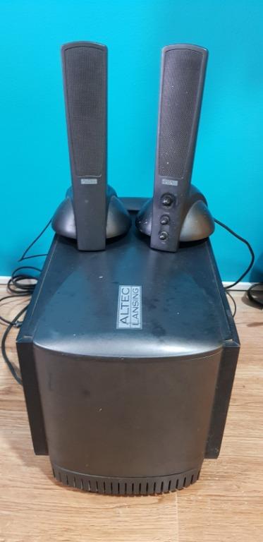 Altec Lansing Atp3 3 Piece Speaker System Audio Soundbars Speakers Amplifiers On Carousell