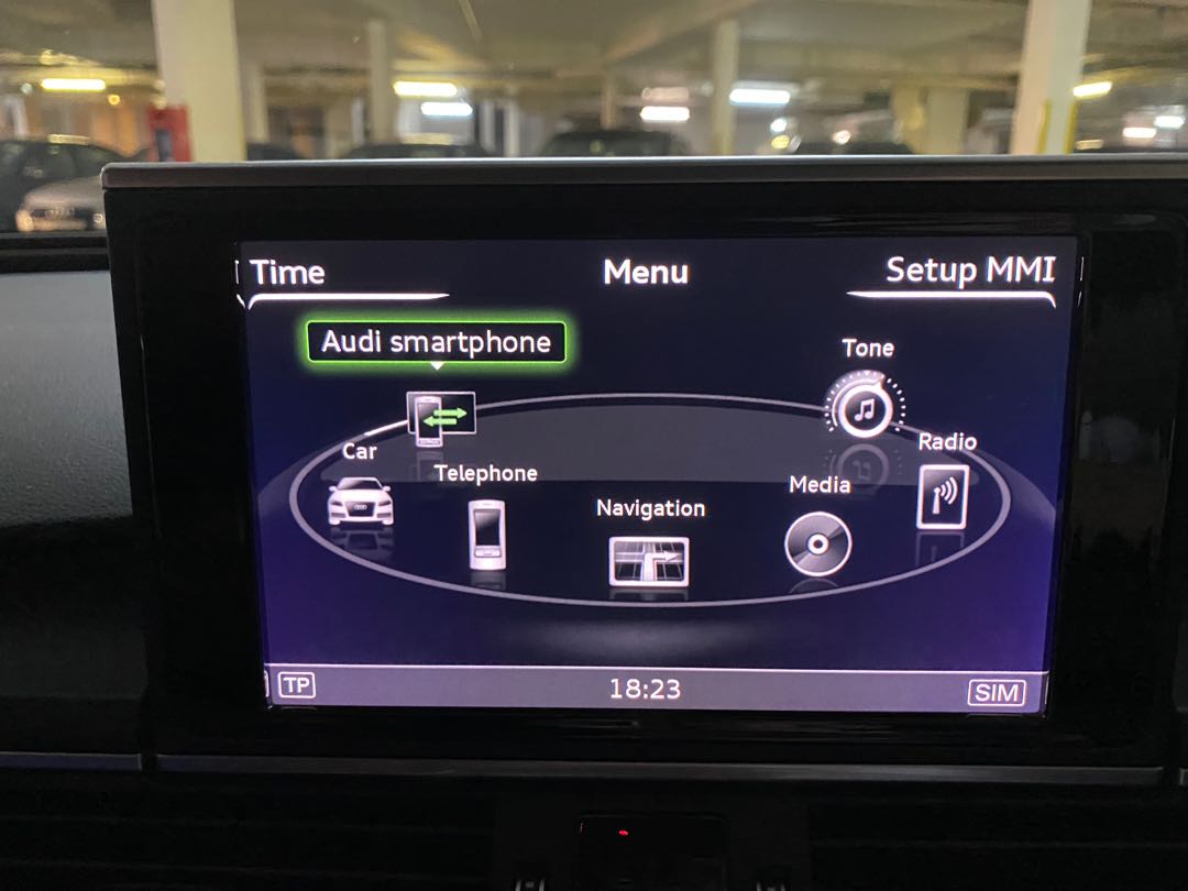 Audi A6 C7.5 smartphone interface (carplay / android auto) activation