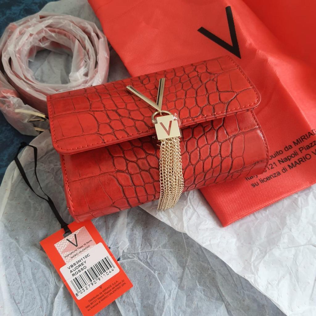 Audrey Classic Waist Pouch By Mario Valentino ORI Barang Mewah