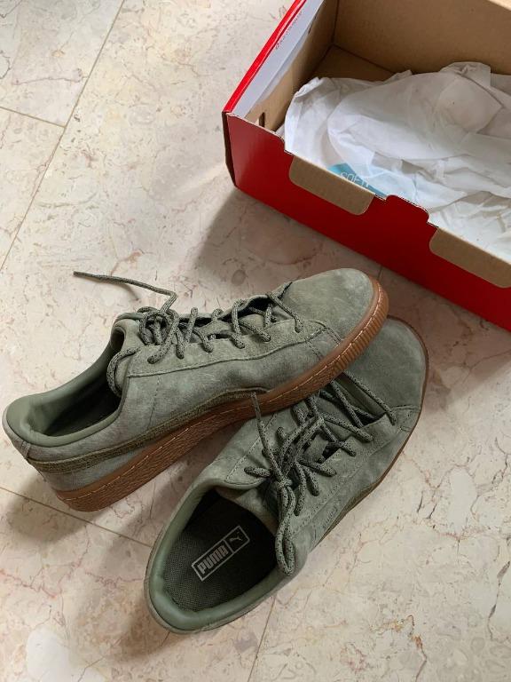 AUTHENTIC NEW Puma Suede Shoes SIZE 39 Women s Fashion Footwear Sneakers on Carousell