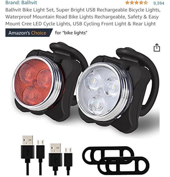 bright cycling lights