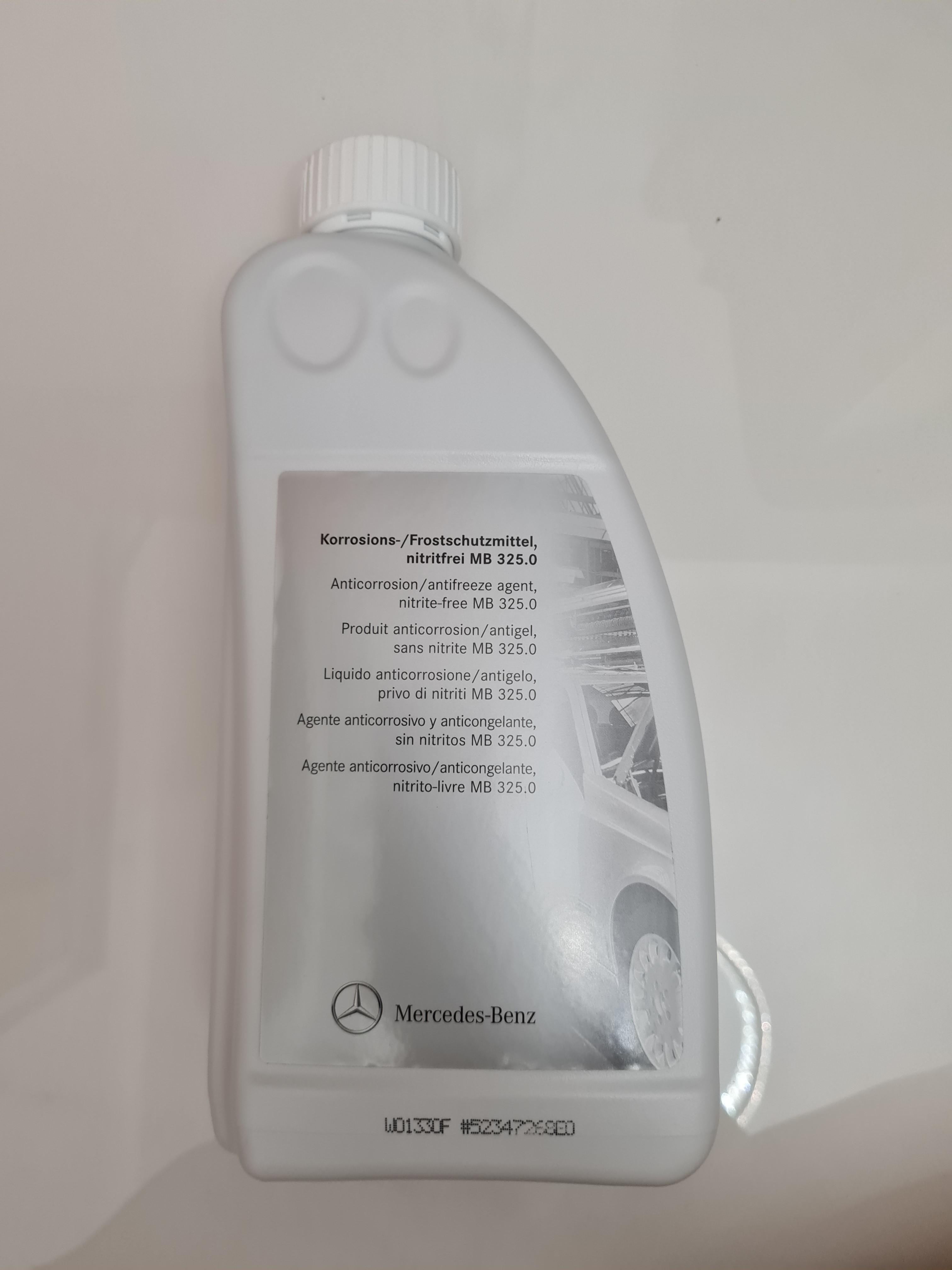Brand New: Mercedes Coolant 1L (Blue $20, Pink $35) //💥 800+ of positive  reviews, Car Accessories, Car Workshops & Services on Carousell