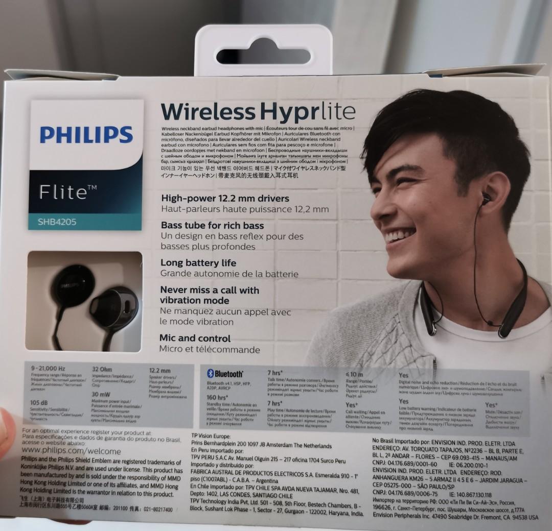Brand New Philips Wireleaa Hyperlite SHB4205 TV Home Appliances