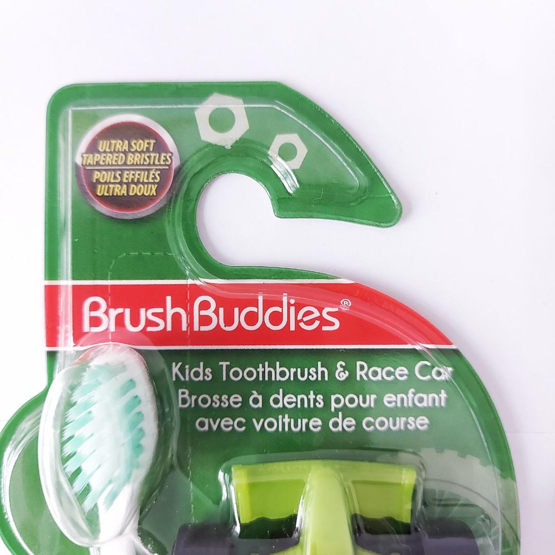 Brush Buddies Kid's Toothbrush with Toy Race Car, Babies & Kids, Infant  Playtime on Carousell