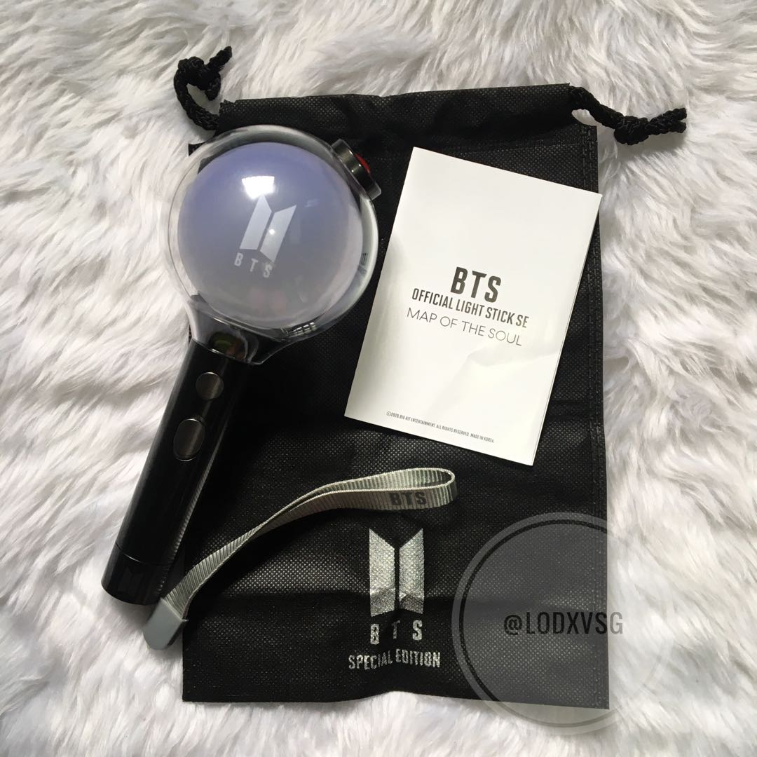 Mots Lightstick Special Edition Bts Mots Se Lightstick, Hobbies & Toys, Memorabilia & Collectibles, K-Wave  On Carousell