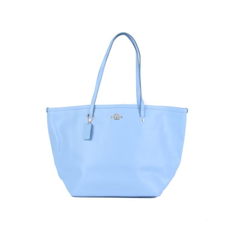 Coach crossgrain large street tote new arrivals