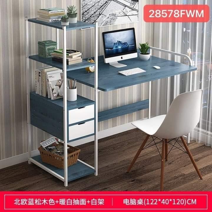 Computer Desk Home Furniture Furniture Fixtures Tables Chairs On Carousell