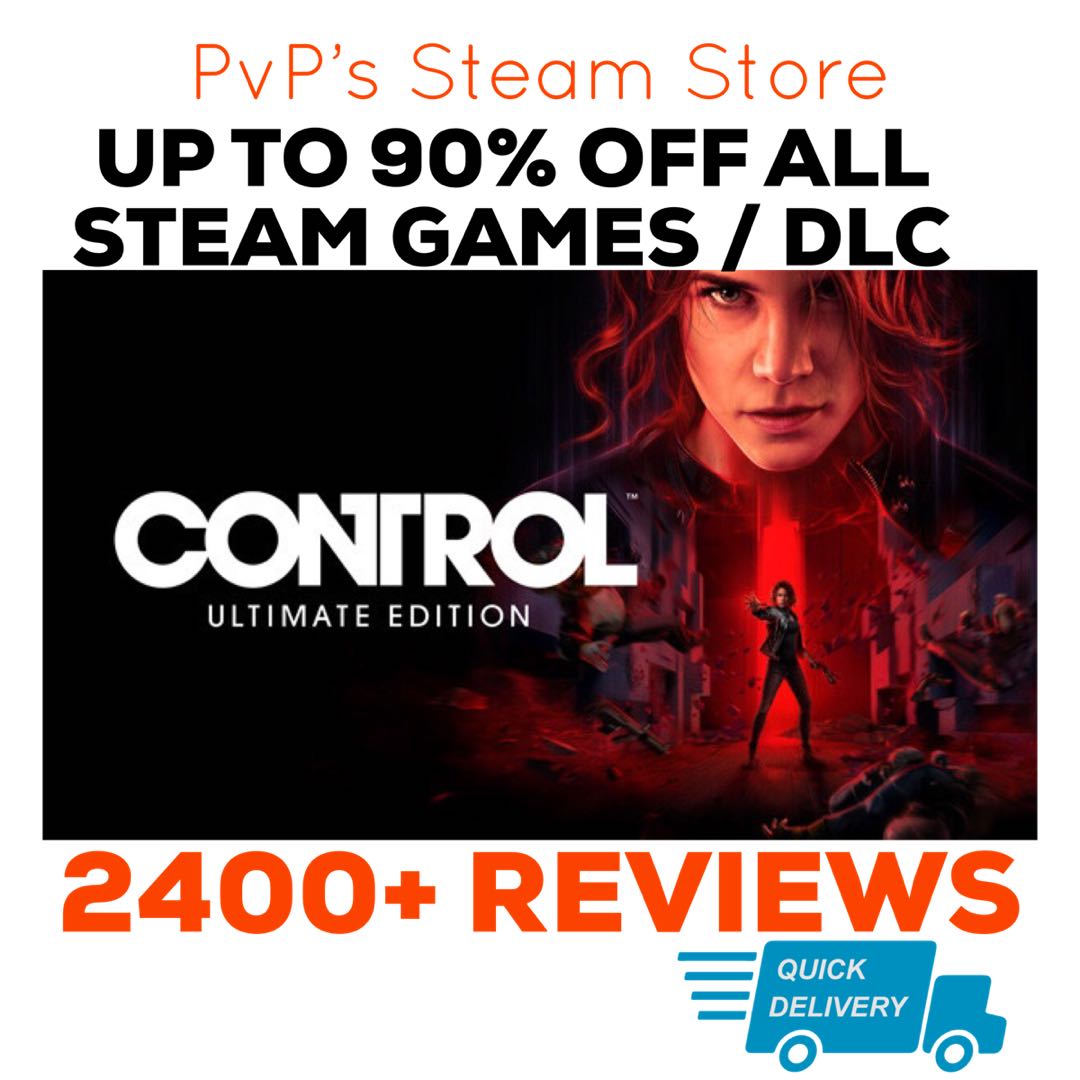 Control [Steam Games], Hobbies & Toys, Toys & Games on Carousell