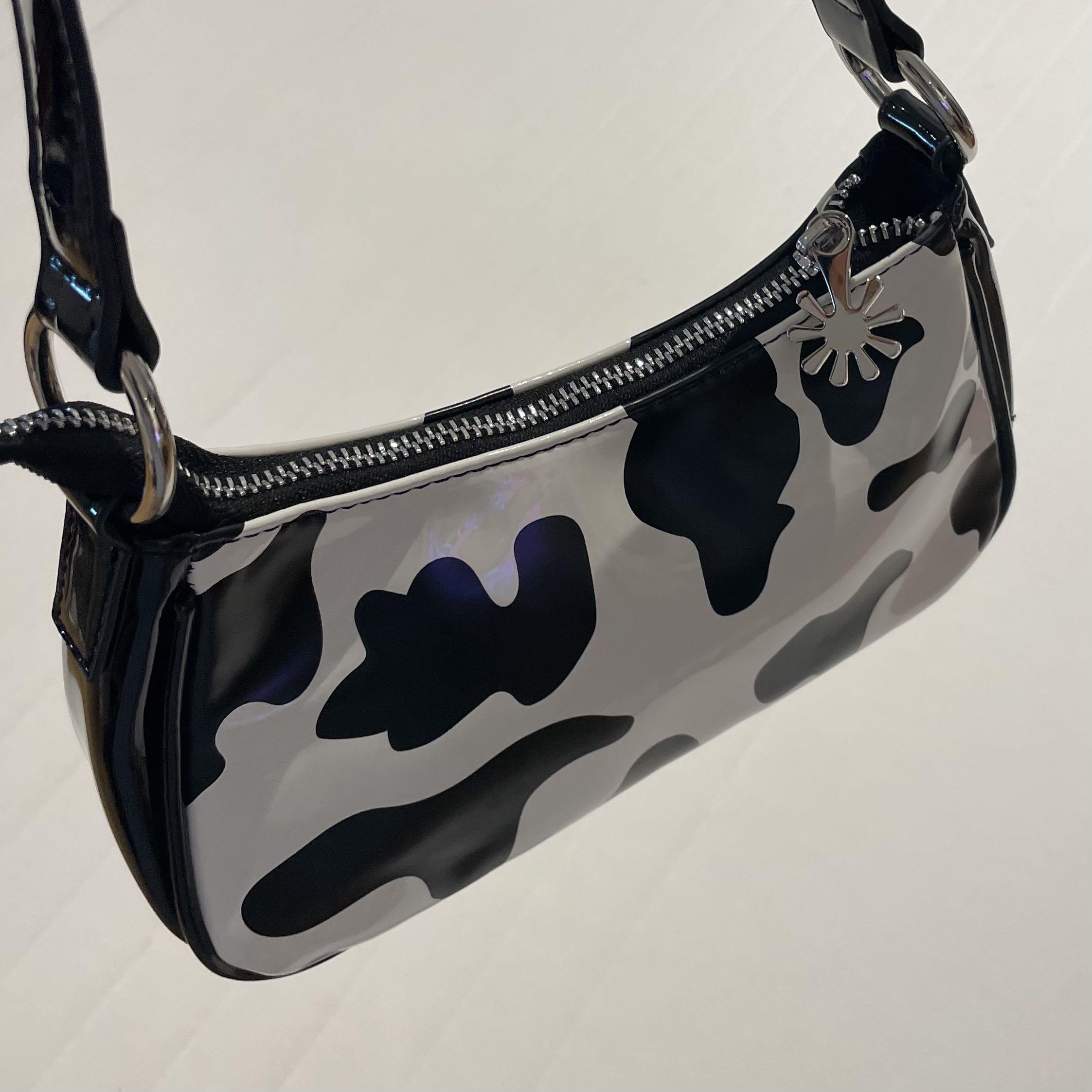 dELiA s Cow Print Purse Women s Fashion Bags Wallets Cross body Bags on Carousell