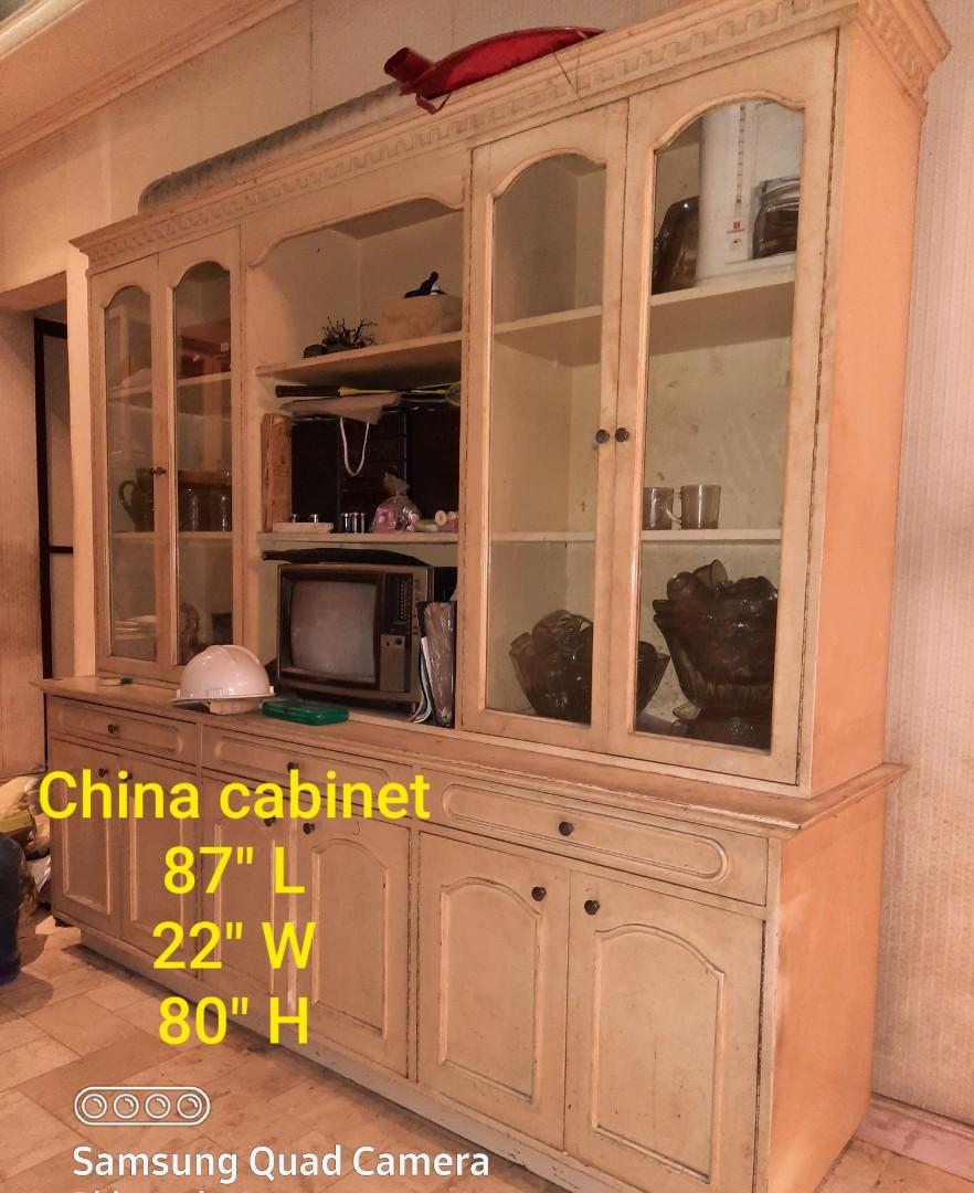 Dining Room Display China Cabinet Furniture Home Living Furniture Shelves Cabinets Racks On Carousell