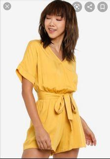 Mustard yellow Playsuit