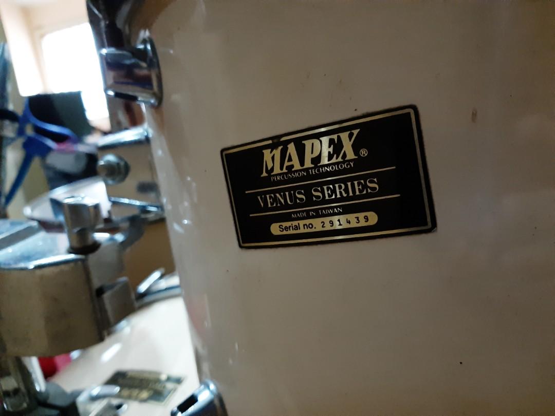 Drum Mapex Venus Series Made in Taiwan, Musik & Media, Alat di Carousell