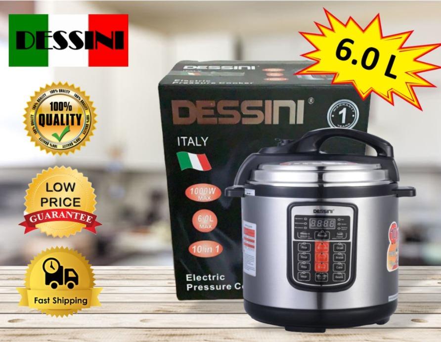 BRAND New. ELECTRIC PRESSURE COOKER / Made in ITALY / DESSINI DS 379