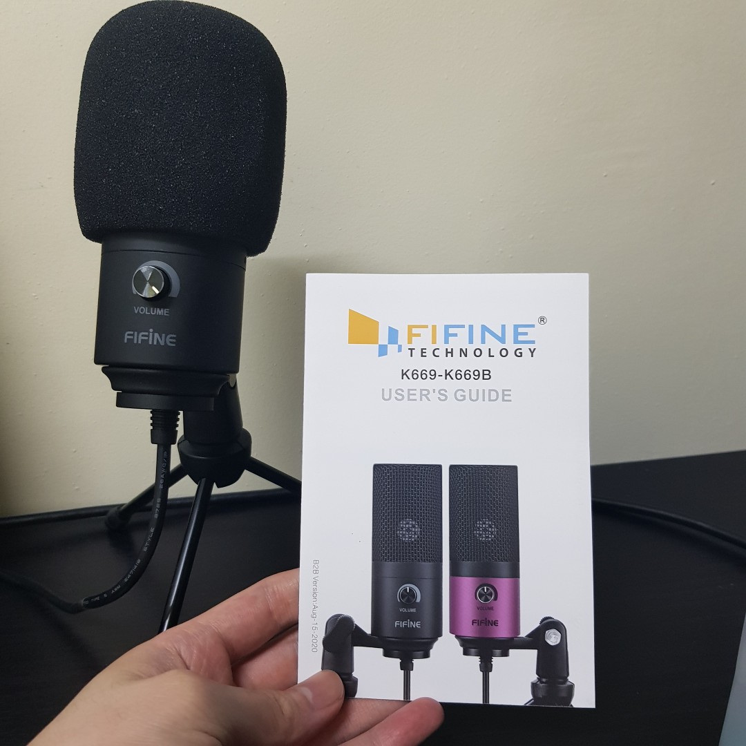 Fifine K669 K669b Condenser Microphone Electronics Audio On Carousell The shape and the color should be the first two things that. fifine k669 k669b condenser microphone