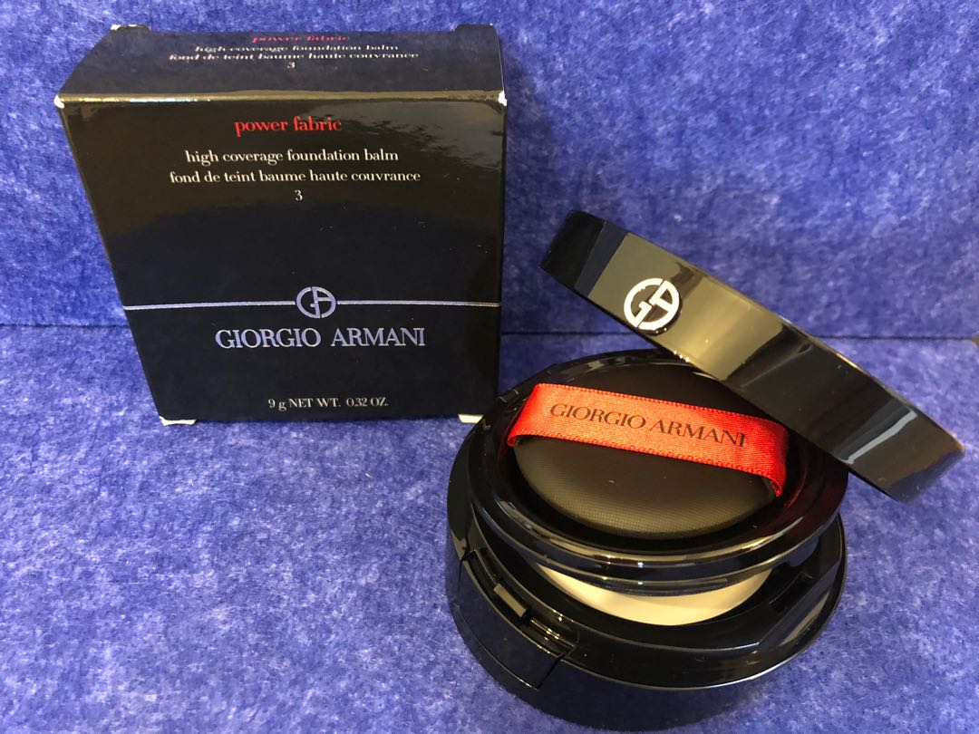giorgio armani power fabric high coverage foundation balm