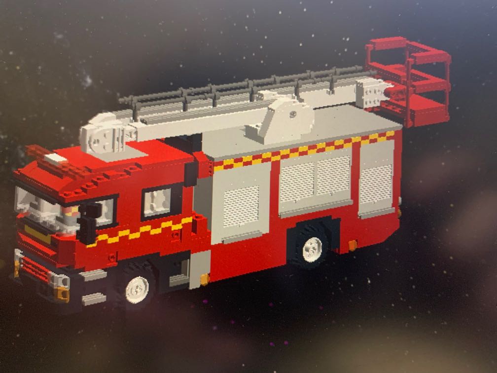 Lego 香港雲梯消防車 Lxf圖紙 興趣及遊戲 玩具 遊戲類 Carousell