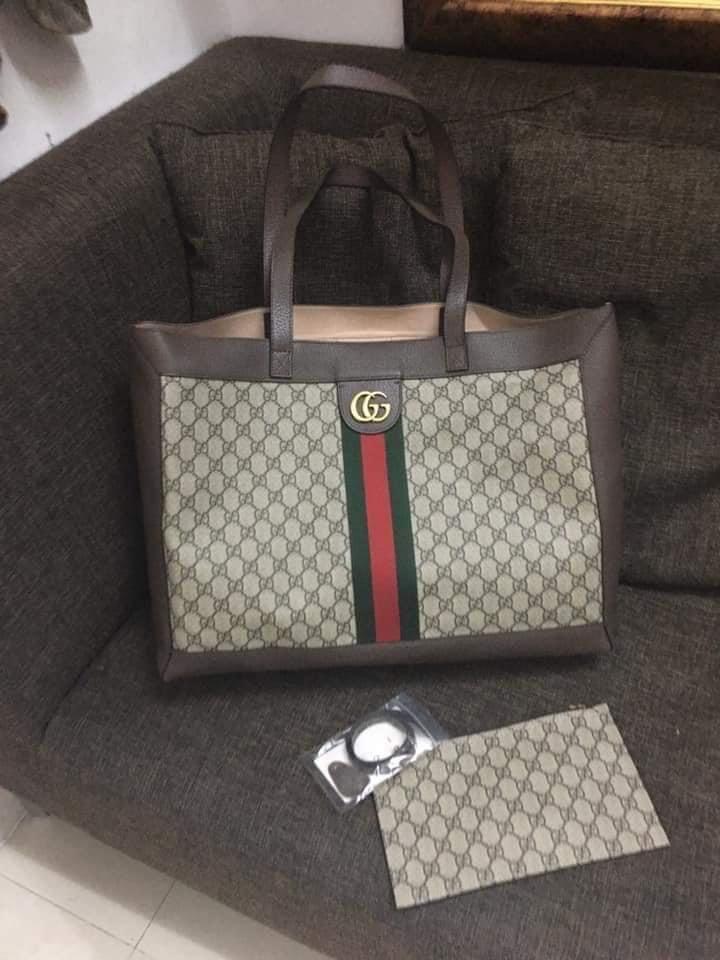 Gucci Ophidia Gg Supreme Tote Free Shipping Luxury Bags Wallets On Carousell