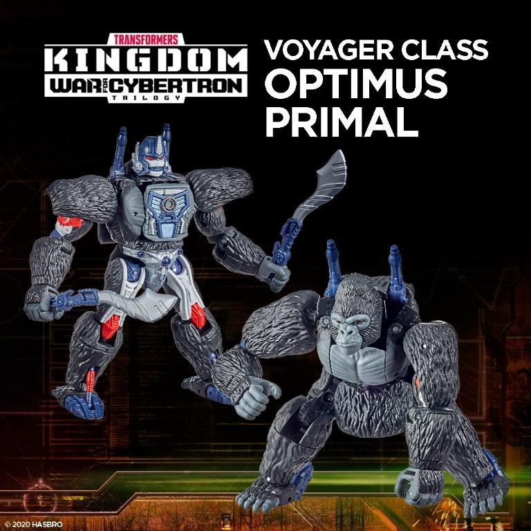 transformers war for cybertron kingdom optimus primal