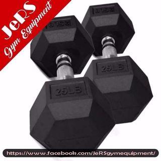 Hex Dumbbell Set without Rack - home and gym equipment