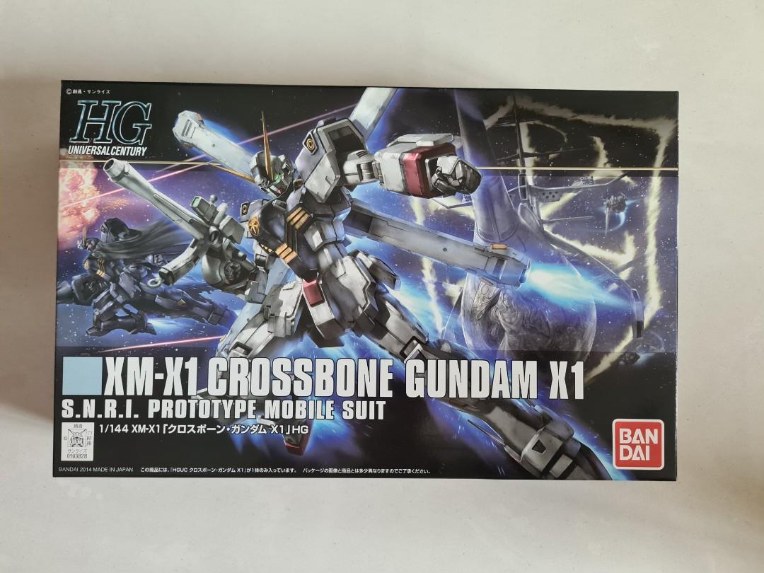 Hguc Crossbone Gundam X1 Toys Games Bricks Figurines On Carousell