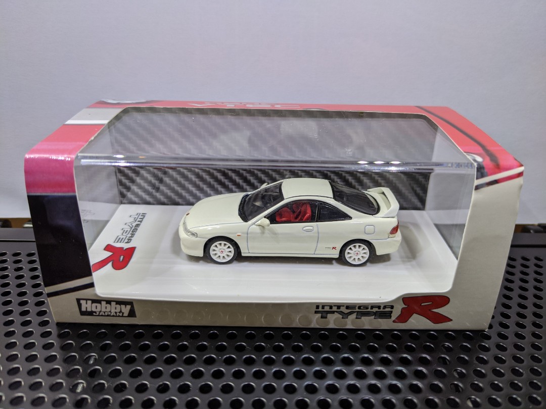 Hobby Japan 1/64 Honda Integra Type R (DC2), 興趣及遊戲, 玩具