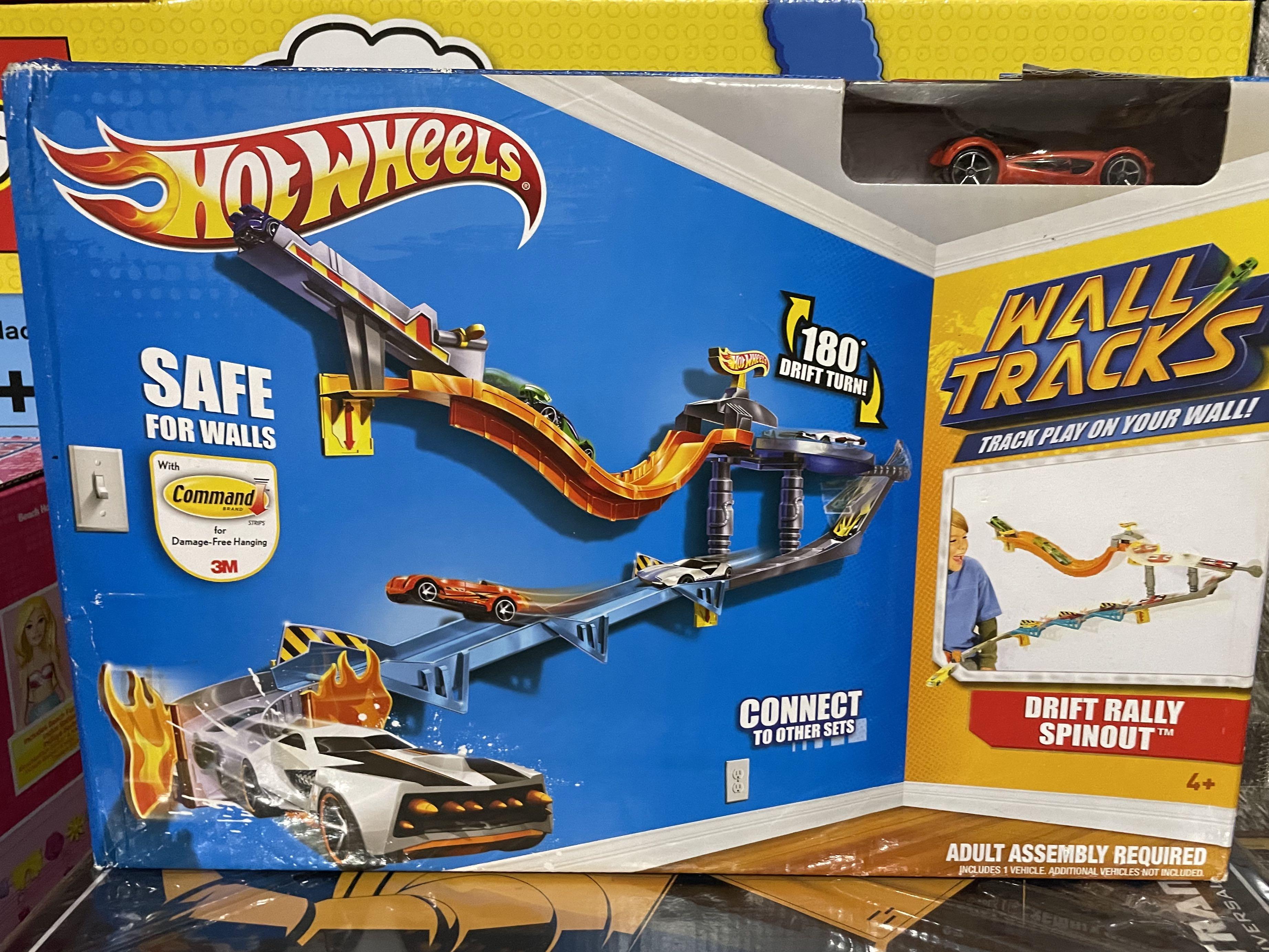 Hot wheels wall tracks drift rally spinout store