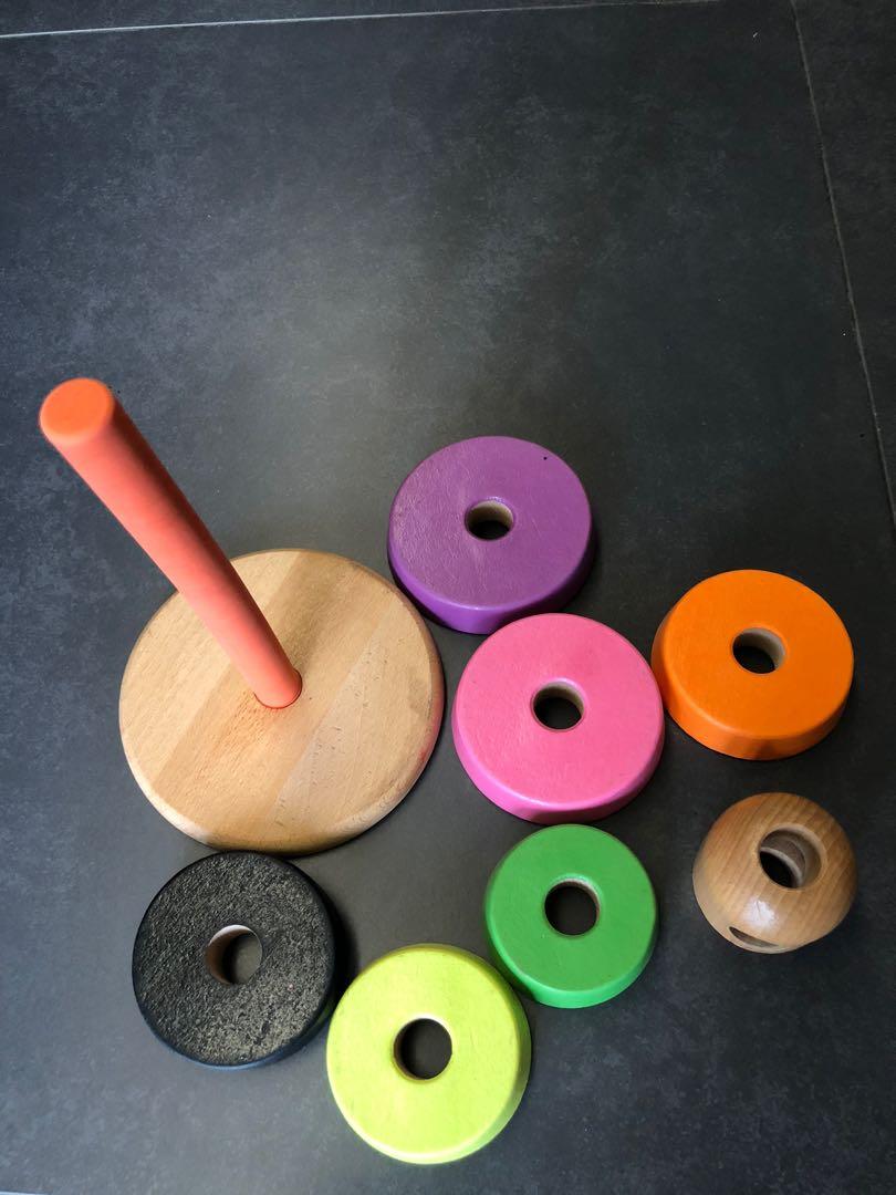 Ikea stacking rings toy, Hobbies & Toys, Toys & Games on Carousell
