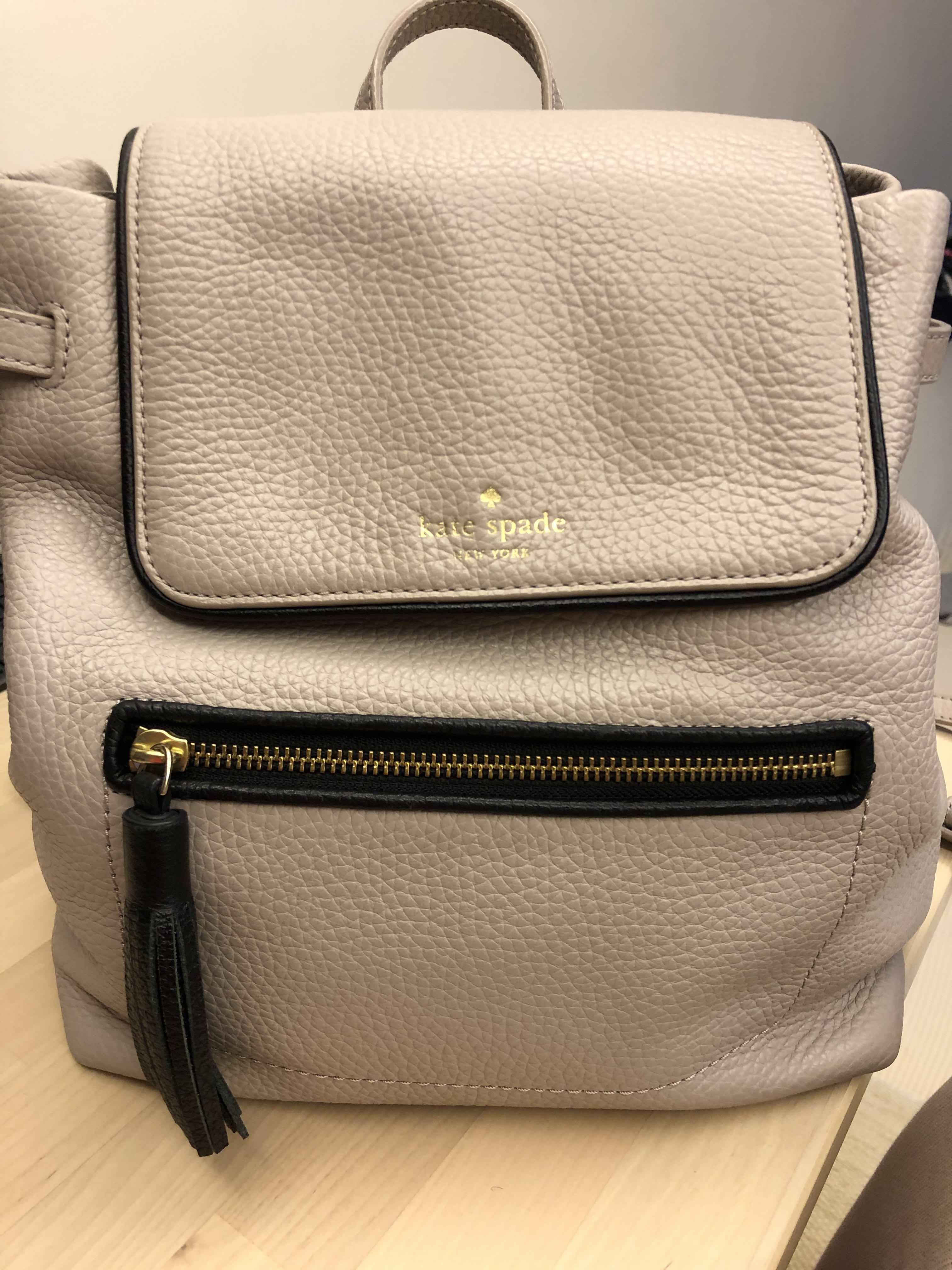 kate spade backpack brown