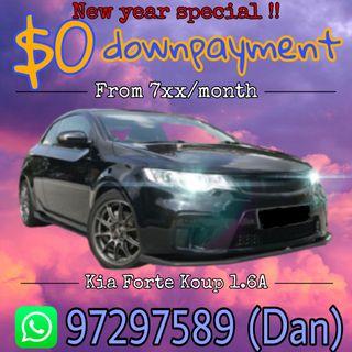 ⭐Kia Forte Koup 1.6A SX Auto