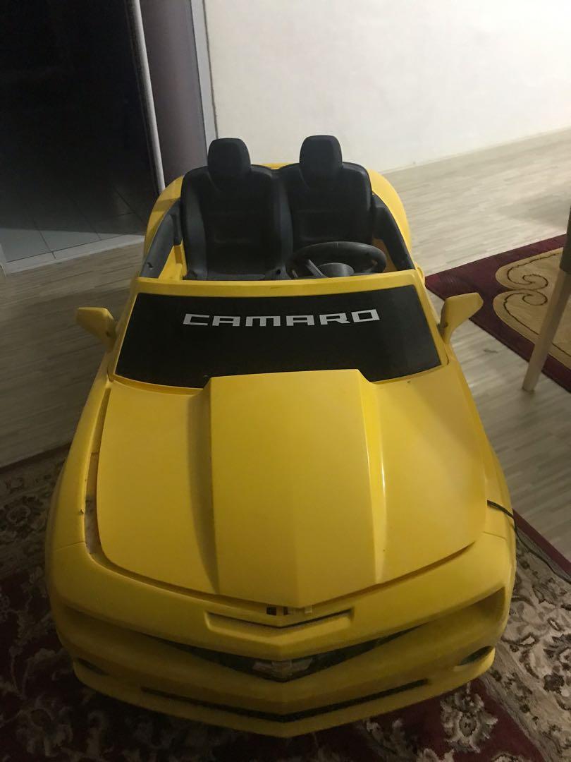 Kid Motorz 12V Two Seater Chevrolet Racing Camaro Ride On Car