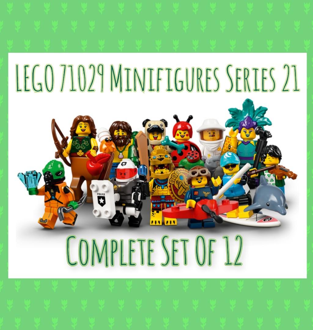 FINAL Lego 71029 Minifigures Series 21 Complete Set of 12 Minifigures New Sealed Packs Not DC 71025 71026 71027 71028 71037 71034 Mascots Disney Costume Brickheadz Ninjago Star Wars Hobbies Toys Toys ...