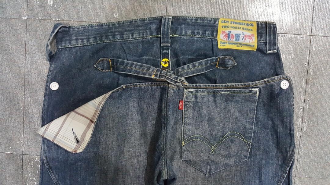 Levis Two Horse Brand Vintage Limited Edition, Men's Fashion, Bottoms, Jeans  on Carousell