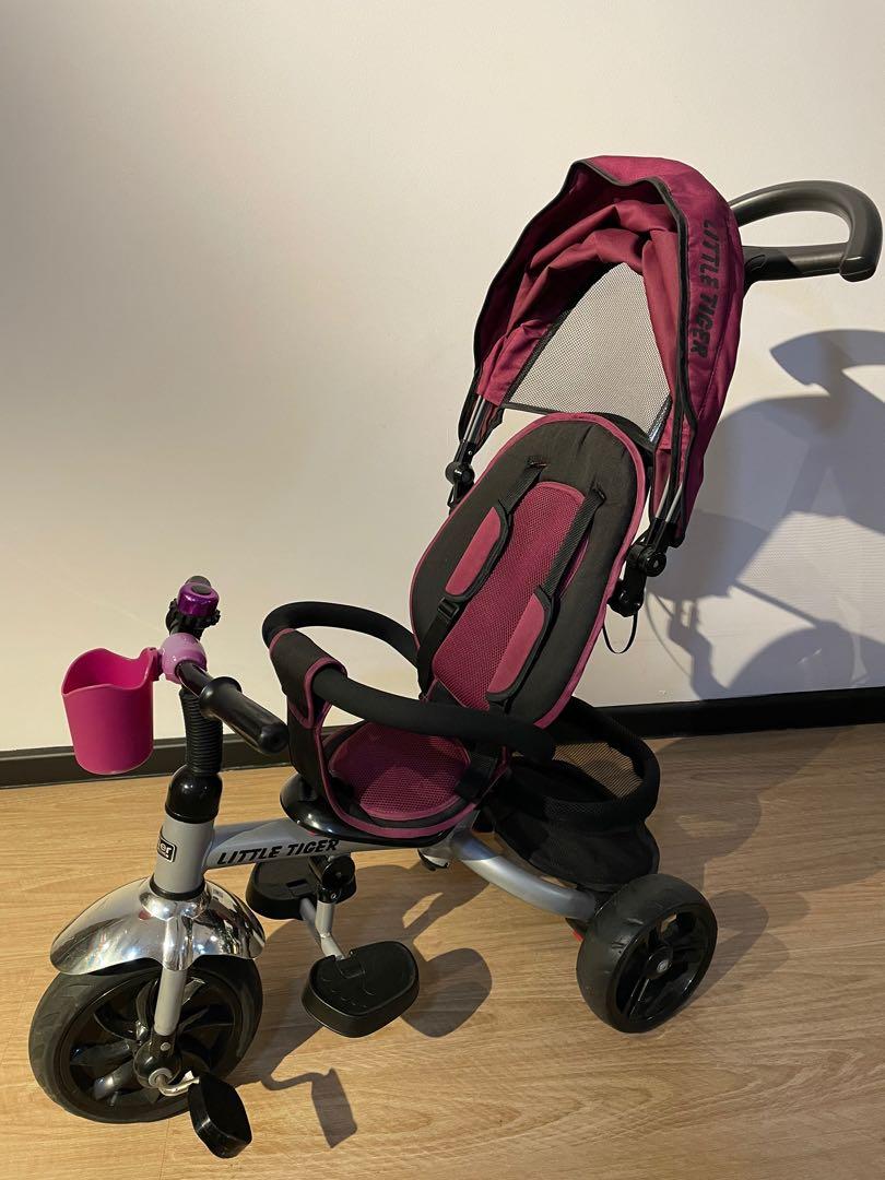 Little tiger dash trike purple & black best sale