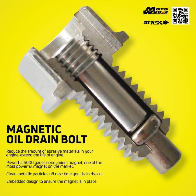 bike oil drain bolt