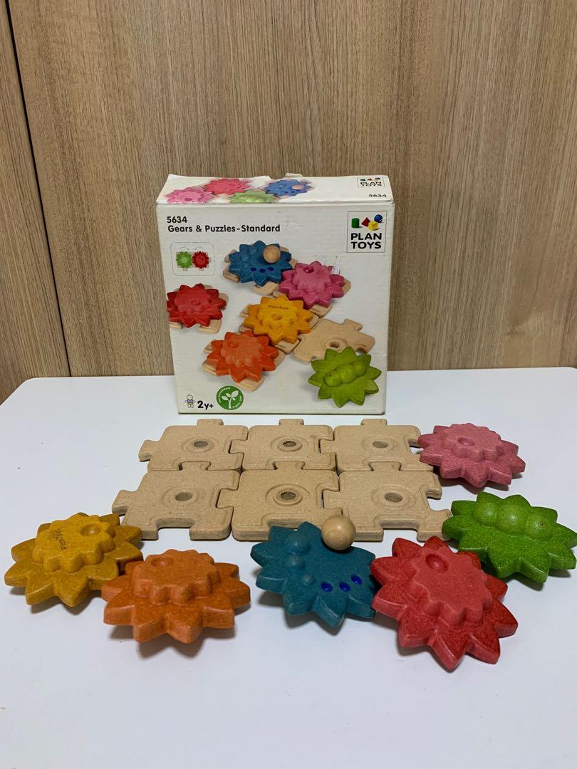 Plan Toys Gears and Deluxe Puzzles Plan Toys Gears and Deluxe Puzzles