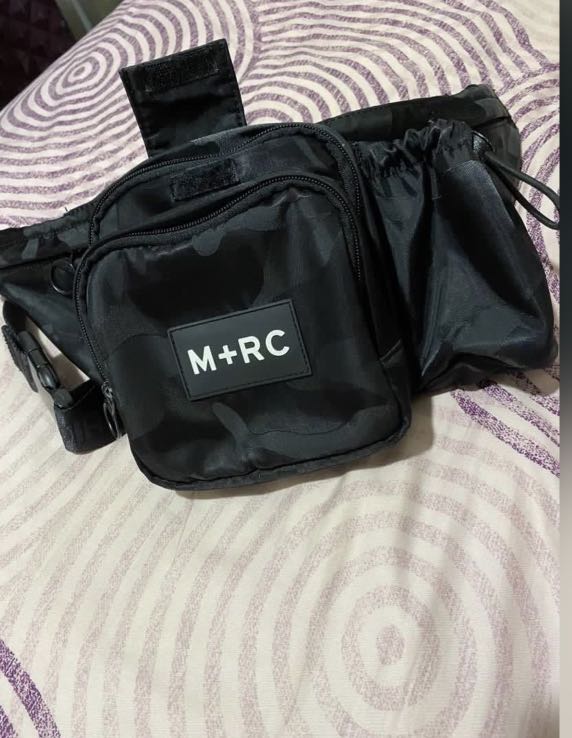 M+rc noir camo waist bag, Men's Fashion, Bags, Sling Bags on