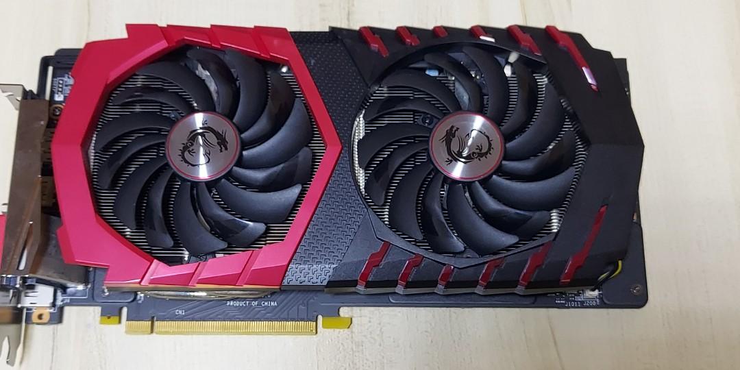 Msi gtx 1060 gaming x 6g discount