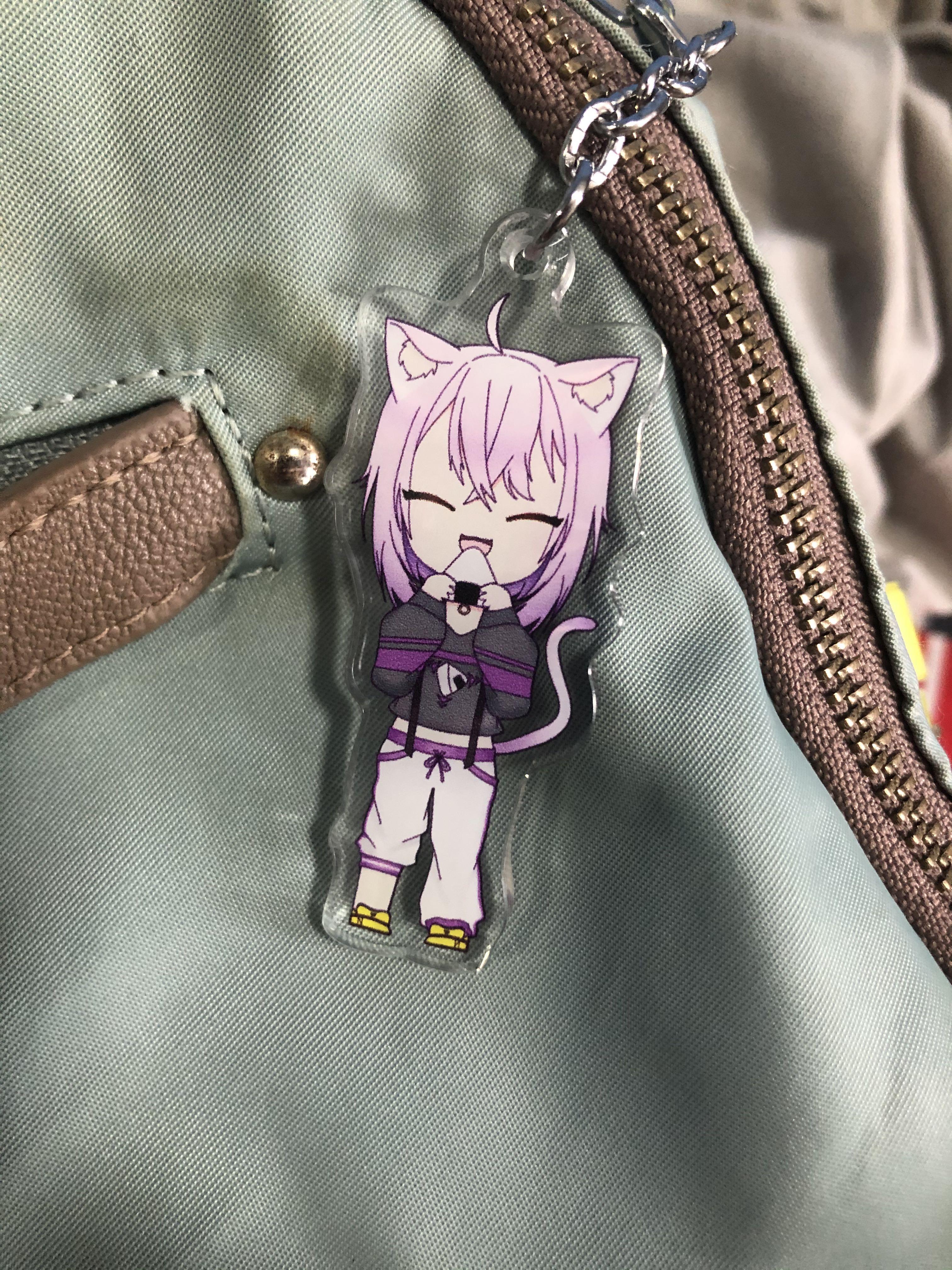 Nekomata Okayu kaychain HOLOLIVE JP vtuber mogu mogu, Entertainment, J