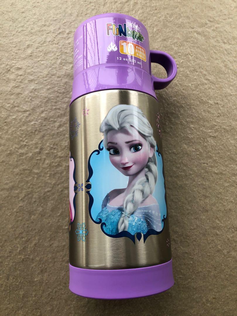 New Thermos Disney Frozen Funtainer 355ml water bottle flask, Babies