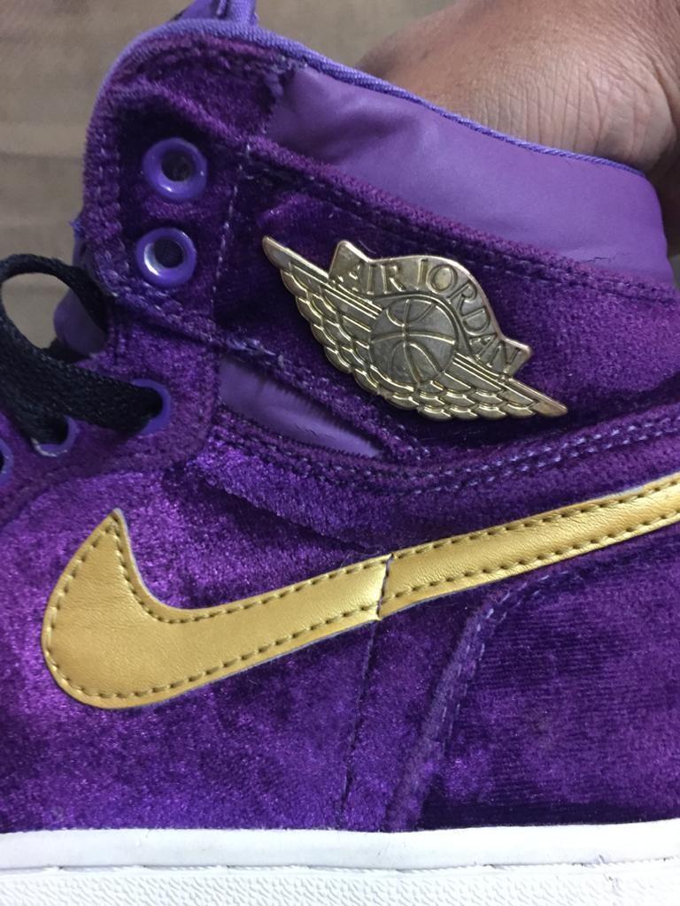air jordan 1 retro velvet purple gold 