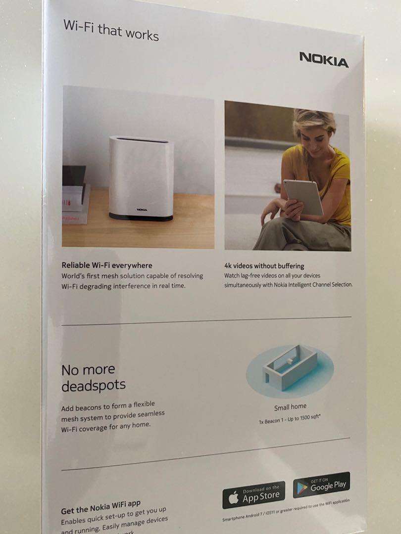 Nokia Beacon Router, Computers & Tech, Parts & Accessories, Networking ...