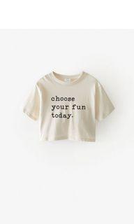 [NWT] Zara Kids Top sz 9