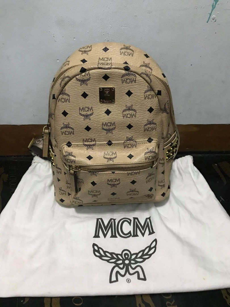 Old mcm backpack hot sale