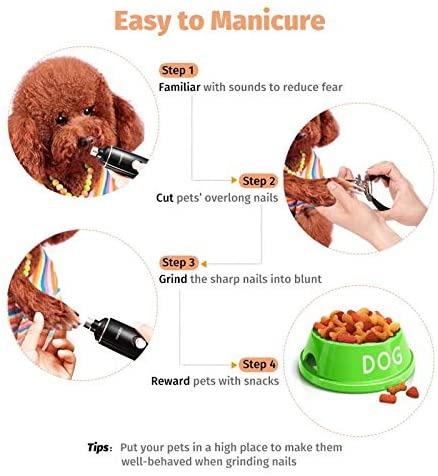 Omorc electric discount dog nail grinder