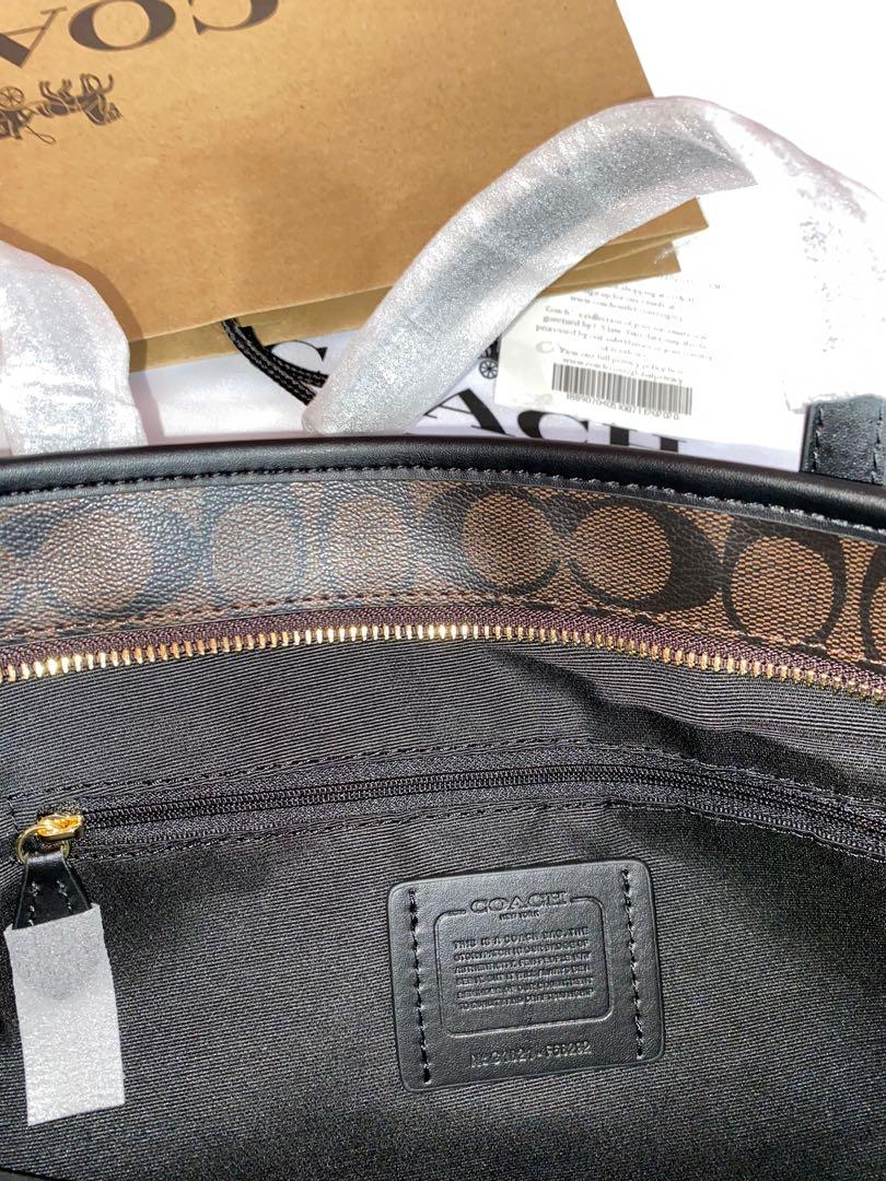 Original 100% Coach Tote Bag signature
