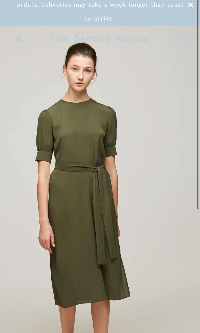 Cuff sleeve dress Clearance